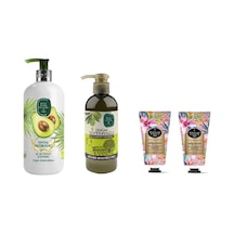 Eyüp Sabri Tuncer Avokado Yağlı El ve Doğal Zeytinyağlı El Vücut Losyonu - Silky Touch El Vücut Kremi 4'lü Set