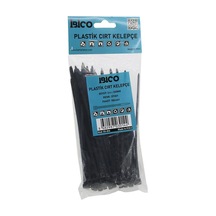 Siyah 3.6x150mm Plastik Cırt Kelepçe 100pcs Timya/go1395 202874