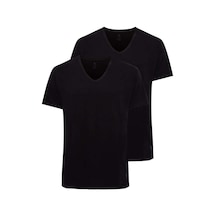 U.S. Polo Assn. Erkek Siyah 2 Li T-Shirt 80199