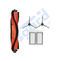 Roidmi Eve - Eve Plus Uyumlu 1 Ana Fırça 2 Yan Fırça 2 Filtre Pkt-iasgf0000654