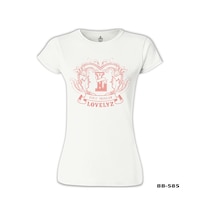 Lovelyz - Invasion Beyaz Kadın Tshirt 001