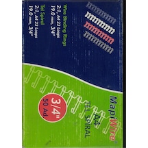 Mapiwire-3 - 4 Kutu Tel Beyaz 50 Ad. Paket