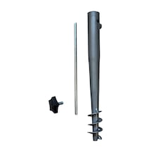 Şemsiye Kazığı Aparatı 44 CM Gri