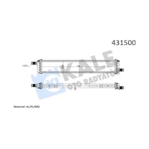 Kale 0559121ab Motor Radyatoru