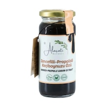 Alaçatı Naturel Zencefilli Propolisli Keçiboynuzu Özü 300 G