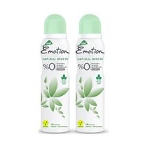 Emotion Natural Breeze Kadın Sprey Deodorant 150 ML x 2