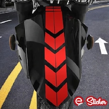 Motosiklet Çamurluk Sticker