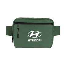 Hyundai White Logo Yeşil Bel Çantası