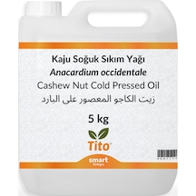 Tito Kaju Soğuk Sıkım Yağı Anacardium Occidentale 5 KG