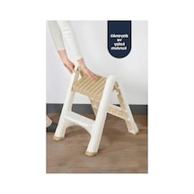 Katlanır Tabure, 200 Kg Kapasiteli Ve Kaydırmaz Tabanlı