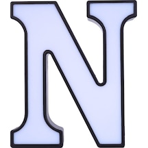 N Harfi Beyaz Gece Lambası - Yongtao A