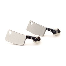 Master Chef Satır Şeklinde Unisex Küpe E857 Çok Renkli