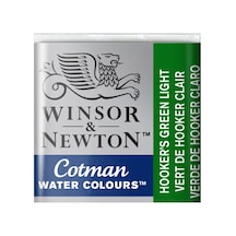 Winsor & Newton Cotman Yarım Tablet Suluboya Hooker's Green Light 314 Karışık