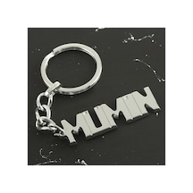 Mümin - 208 - - Kmrsfres - İsimli Anahtarlık- Çok Renkli