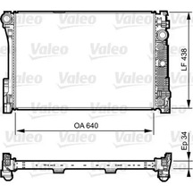 Mercedes Glk 250d Motor Radyatoru 2010-2015 Valeo 735292