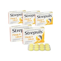 Strepsils Bal-Limon Aromalı 24 Pastil 5 Adet