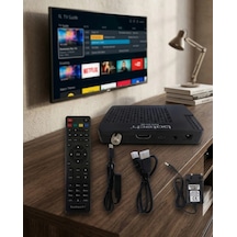 Zenvia Full Hd Uydu Alıcısı Hdmı Usb Girişli Yüksek Çözünürlüklü Dijital Yayın Cihazı Znv2026