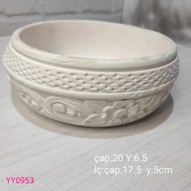 Yy0953 Geniş Saksı Silikon Kalıp