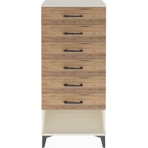 Arges Dolap 6 Çekmeceli 60x30x134 Aytaşı-çam Aytaşı