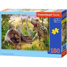 Castorland 180 Parça Dinazorların Savaşı Çocuk Puzzle