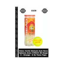 Delux Serisi Aksiyon Açık Hava Eğlence Aracı 578423 3b Stage 2 - Orange - 6 Dz Tenıs Topu