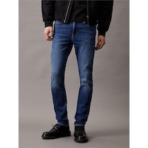 Calvin Klein Erkek Denim Slim Fit Yüksek Bel Günlük Kullanım Mavi Jeans J30j323691-1bj-7860 Mavi