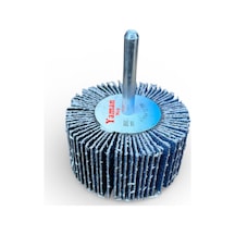 60x30 Saplı Mop Zımpara 40 Kum Zirkonyum Yamanmop-3 Adet