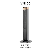 Dijitsu Vn100 Kule Tipi Vantilatör 45w, Zaman Ayarlı, 3 Hız Kademeli, Koku Difüzörü, Uzaktan Kumandalı, Geniş Salınım