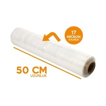 Ağır Hizmet Tipi Palet Streç Film 50 Cm 200 M 17 Mikron