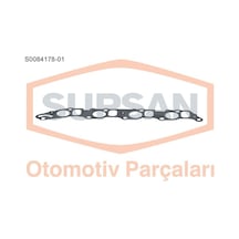 Supsan S0084178-01 Emme Manıfold Contası Takım Doblo Iıı Lınea Punto 1.6 Multıjet Kaucuk Kaplı Sac