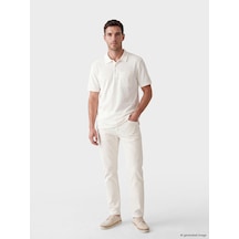 Lcwaıkıkı Classic Beyaz Slim Fit Erkek Chino Pantolon