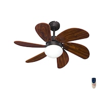 Kaşkar L36009 RC 6 Kanatlı 32" Tavan Vantilatörü