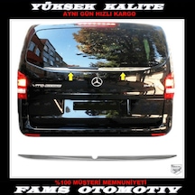 Mercedes Vito W447 Krom Arka Cam Alt Çıta 2014 ve Üzeri P.Çelik