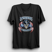 Presmono Unisex Forever Bon Jovi T-shirt Siyah