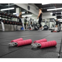 Pembe Başlangıç Seviye Süngerli El Yayı -bilek Güreşi - Kademeli Spor - Antrenman - Kas Geliştirme - Kol Kası - Egzersiz - Fitness Yayı - Kondisyon-spor-bilek