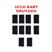 Sr-219 Em-w Tuya Wifi Kart Şifre Okuyucu Ip68 Dokunmatik Tuş Takımlı 125 Khz Geçiş Kontrol Cihazı 10 Adet