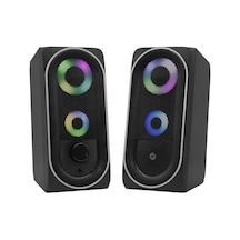 Frisby Fs-2138U 2.0 Hoparlör.Rgb Led.Siyah(Usb)