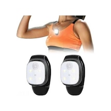 Fastbuy 2 Adet Usb Şarjlı Outdoor Gece Feneri - 4 Modlu, 150 Lumen, Clipli Spor Ve Sürüş Işığı