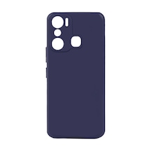 Zore İnfinix Hot 20i Kılıf Nvth Biye Silikon - Lacivert