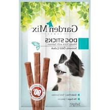 3'lü Somonlu Köpek Stick Ödül, Lezzetli Ve Sağlıklı