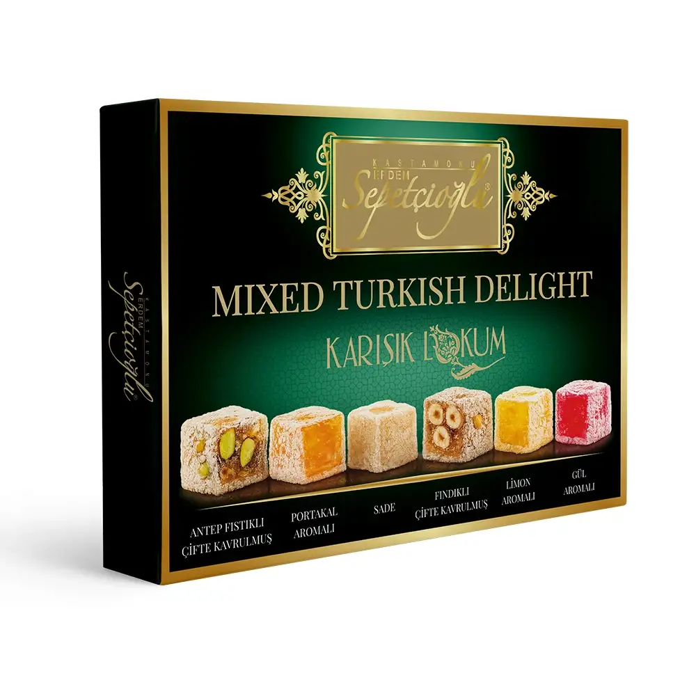 Sepetçioğlu Kastamonu Meşhur Karışık Lokum 520 G