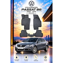 Volskwagen Passat B6 2005-2010 Aracınıza Özel Üretim Havuzlu Paspas Takımı A+ -mod-