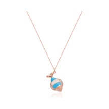 Mine Detaylı Balık Rose Kaplama Gümüş Kolyeler Seçkin Tasarımlar Arasında Yerini Aldı Jwlera.com U Ziyaret Ederek Bu Ürünü Satın Alın Gold - Rose Gold - Gümüş