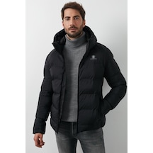 Lumberjack Ml Nolan Coat 2Sn22 3Pr Erkek Mont Siyah S-Xxl 001