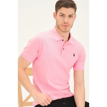 T8561 Dewberry Erkek Tshırt-pembe Pembe