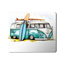 Volkswagen Beetle Minübüs Baskılı Mousepad Mouse Pad