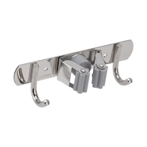 Sunup Sn-26348 Çift Kancalı Klipsli Askılık Gri