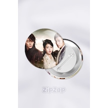 Moon Lovers : Scarlet Heart K Drama Kdrama Çanta Süsü Rozet İğneli Buton Rozet Seti 1 Adet Altılı