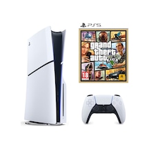 Sony Playstation 5 Slim 1 TB Standart Edition Konsol + PS5 Gta 5 (İthalatçı Garantili)