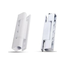 Beyaz Pvc Metal Pimapen Kapı Menteşesi 75 Mm Genel